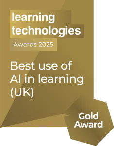Learning Technologies Gold Award