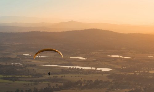 parachutist