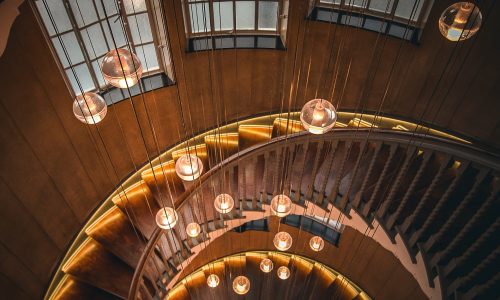 stairs and lights