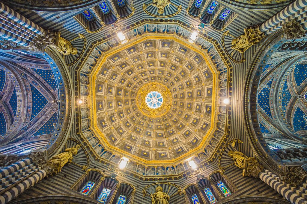 church ceiling